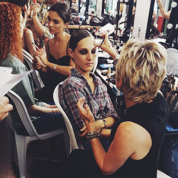 backstage
