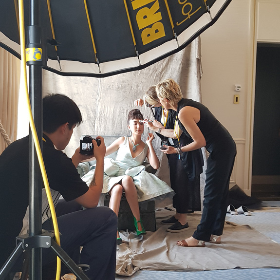 backstage